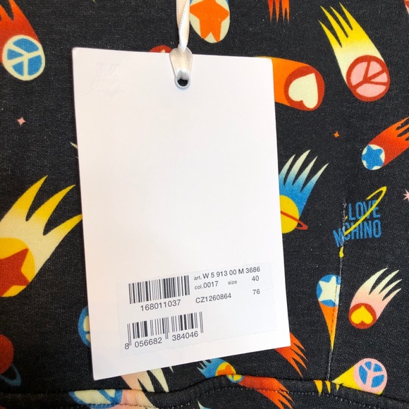 Love Moschino Rocketship Shooting Star Space Dress - Picture 5 of 16